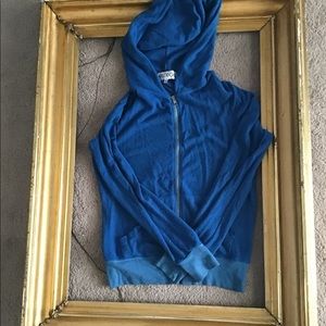 WILDFOX 🤩 Super Comfy Blue Zip Up
